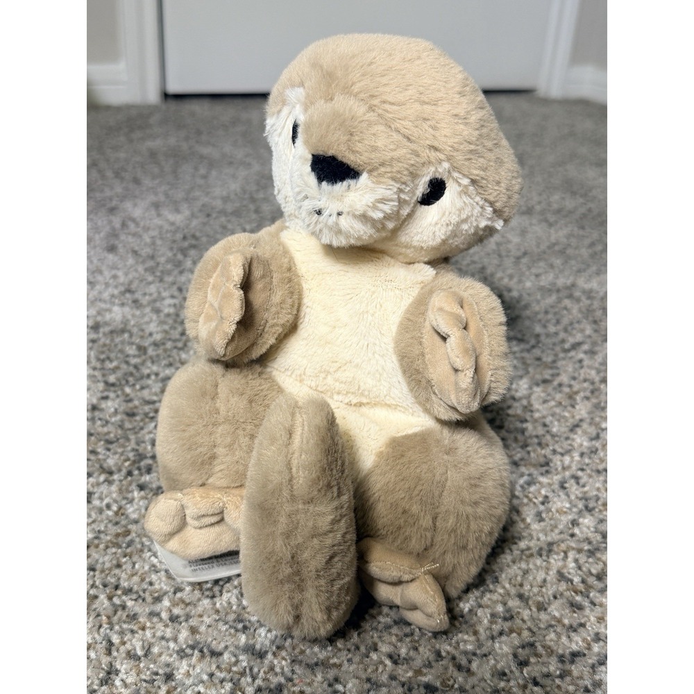 Warmies Microwavable Weighted OTTER Stuffed Animal Plush 12" Perfect Condition